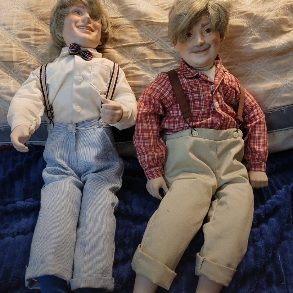2 The Danbury Mint Dolls  Collectable by Judy Belle, Vintage